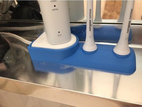 sonicare toothbrushcharger holder bathroom 3d print model - Mito3D