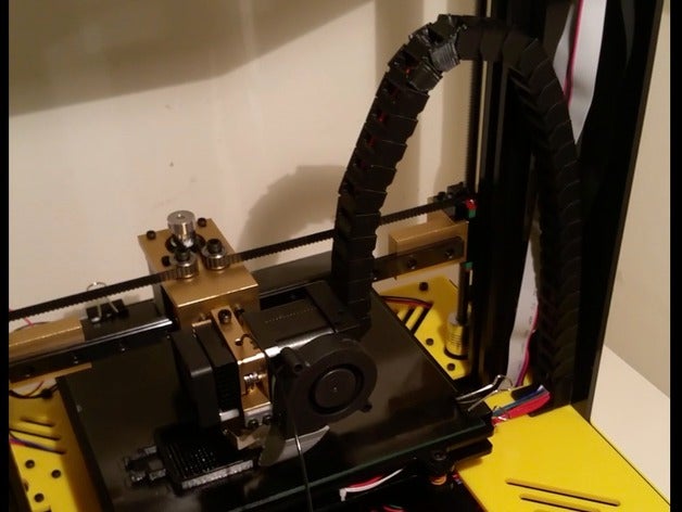 prusa i4 porta de cavi 3d a impressora partes 3D print model - Mito3D