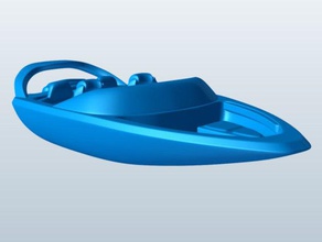 bow rider 3d printing printer slash boat boating toy 3d print model - Mito3D