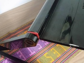 adjustable laptop stand head v1 cabe&ccedila da mesa ajust&aacutevel para notebook office desk 3d print model - Mito3D