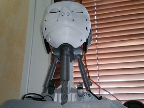 frente pistón ampliado bob houstons cuello inmoov la robótica 3d print model - Mito3D