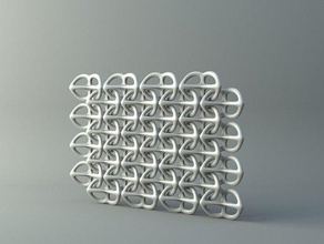 net pretzel-come parti accessori 3d print model - Mito3D