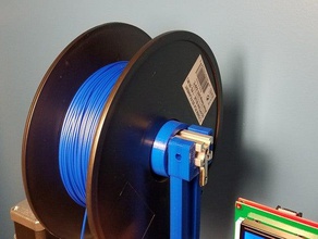 folger tech 2020 top filament holder re-mix 3d printer accessories 3d print model - Mito3D