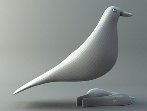 bird animals 3d print model - Mito3D