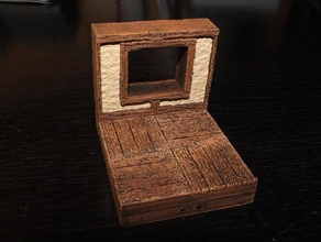 openforge 20 tudor external window toy game accessories dnd tiles dungeon flooring miniatures openforge2 pathfinder rpg tabletop tavern terrain wood 3d print model - Mito3D
