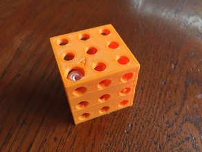 3d labirinto nascosto i puzzle 3d-puzzle Puzzle personalizzabile 3d print model - Mito3D