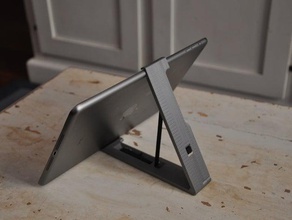 foldable tablet stand ipad mini 3d print model - Mito3D