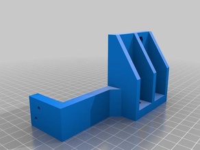 energiekettenhalter f&uumlr shapeoko 2 nach umbau auf trapezgewindespindel machine tools 3d print model - Mito3D