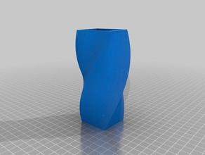 il mio contorto vaso arredamento personalizzato 3d print model - Mito3D