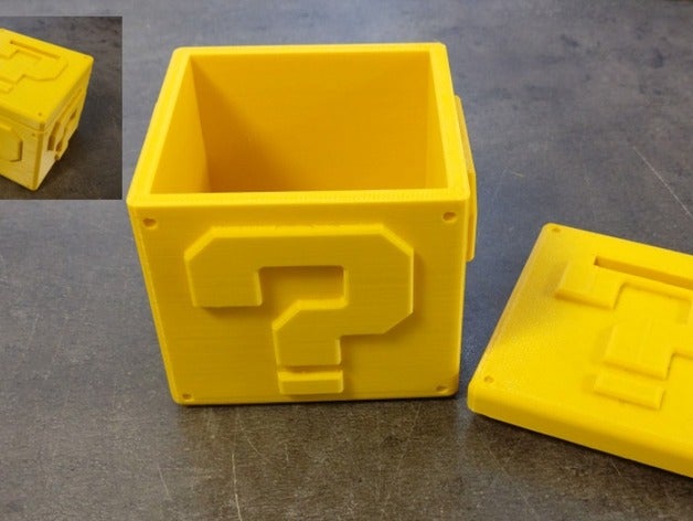 genérico supermario moneysaving cuadro contenedores 3D print model - Mito3D