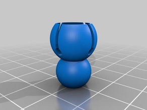 my customized adjustable ball joint props 3d print model - Mito3D