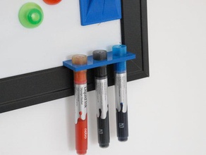 whiteboard marker holder organization 3d print model - Mito3D