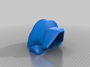 daft punk parete del vaso thomas bangalter casco arredamento 3d print model - Mito3D