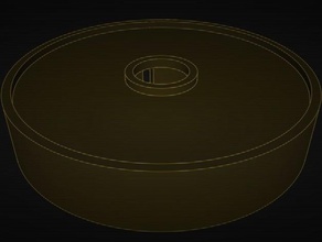 45 record-adapter - Ersatz Teile record player vinyl-Schallplatte 3d print model - Mito3D