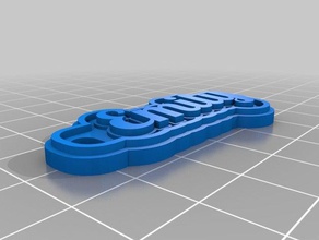 emily keychains customized 3d print model - Mito3D