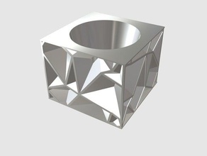 voronoi-vase Kunst 3d print model - Mito3D