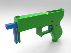 pistolet de conception 5 sport à l'extérieur arme-jouet 3d print model - Mito3D