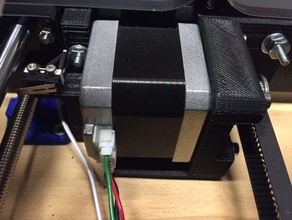 hictop reprap prusa i3 y-axis motor endstop mount 3d printer parts 3d print model - Mito3D