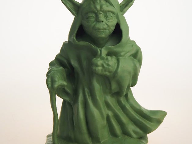 yoda caminar esculturas 3D print model - Mito3D