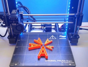 fridge alphabet 3d printing 3d print model - Mito3D