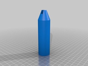 Blaspistole suppressor ver2 11mm od Fässer 3d drucken 3d print model - Mito3D