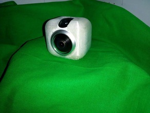 samsung gear 360 caso ninjaflex de la cámara fotografía flexible 3d print model - Mito3D