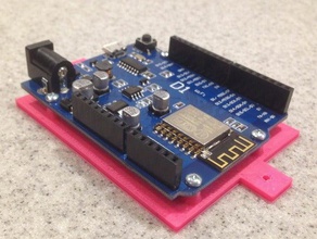arduino unowemos d1 mounting plate electronics 3d print model - Mito3D