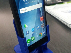 asus zenfone 2 stand pour téléphone mobile 3d print model - Mito3D