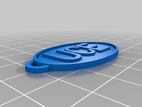 universidad central 2 keychains customized 3d print model - Mito3D