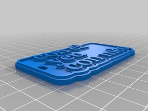 con ca meo keychains customized 3d print model - Mito3D