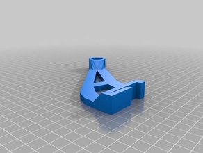 solidoodle 2 filamento de spool estrutura suporte montagem Impressora 3d acessórios 3d print model - Mito3D
