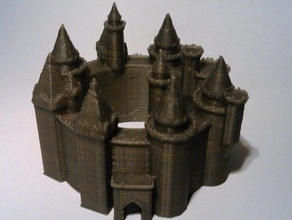 my customized medieval fortress generator buildings structures castle titanox 3d print model - Mito3D