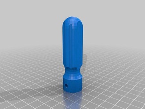 6mm drill handle tools customized 3d print model - Mito3D