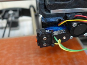taz niveau du capteur 3d de l'imprimante pièces 9g servo la sonde montage 3d print model - Mito3D