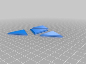 tetrahedron surface area math geometry 3d print model - Mito3D