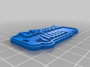 evv Anahtarlık özelleştirilmiş 3d print model - Mito3D
