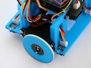 Roboter-sumo Robotik 3d print model - Mito3D