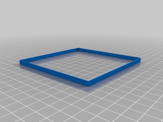 100x100x5 04 tek duvar 3d baskı testleri özelleştirilmiş 3D print model - Mito3D