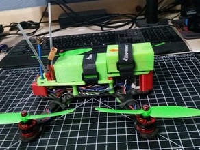 zmr250 lcg chassis rc vehicles quadcopter 3d print model - Mito3D