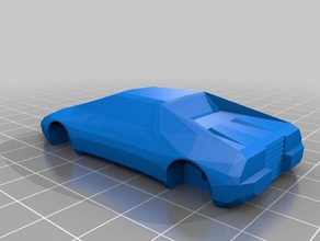 164 ölçekli spor araba araçlar 3d print model - Mito3D