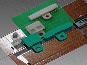 toyota faixa de clipes a indústria automotiva corolla highlander prius scion 3d print model - Mito3D