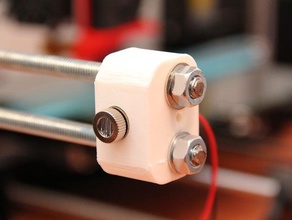 12 mm laser support ciclop scanner 3d printing 12mm bq mount 3d print model - Mito3D
