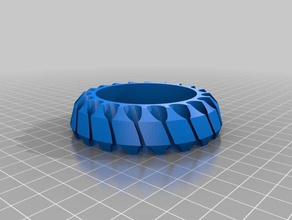 my customized crown pens elastic organization 3d print model - Mito3D