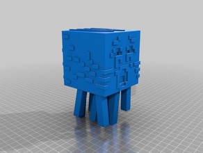 minecraft ghast figura los juguetes juegos figuras 3d print model - Mito3D