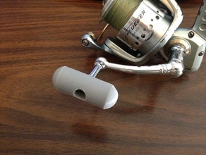 fishing reel handle sport outdoors knob 3d print model - Mito3D