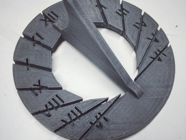 sundial other 3D print model - Mito3D