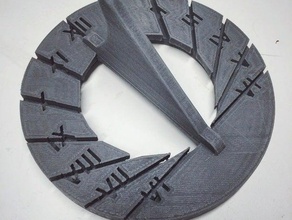 sundial other 3d print model - Mito3D