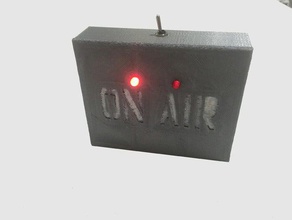 flashing led air sign electronics 3d print model - Mito3D
