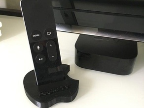 apple tv remote titolare 3d la stampa 2016 3d print model - Mito3D