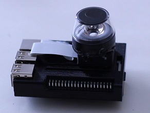 raspberry pi 360 video camera case electronics 3d print model - Mito3D